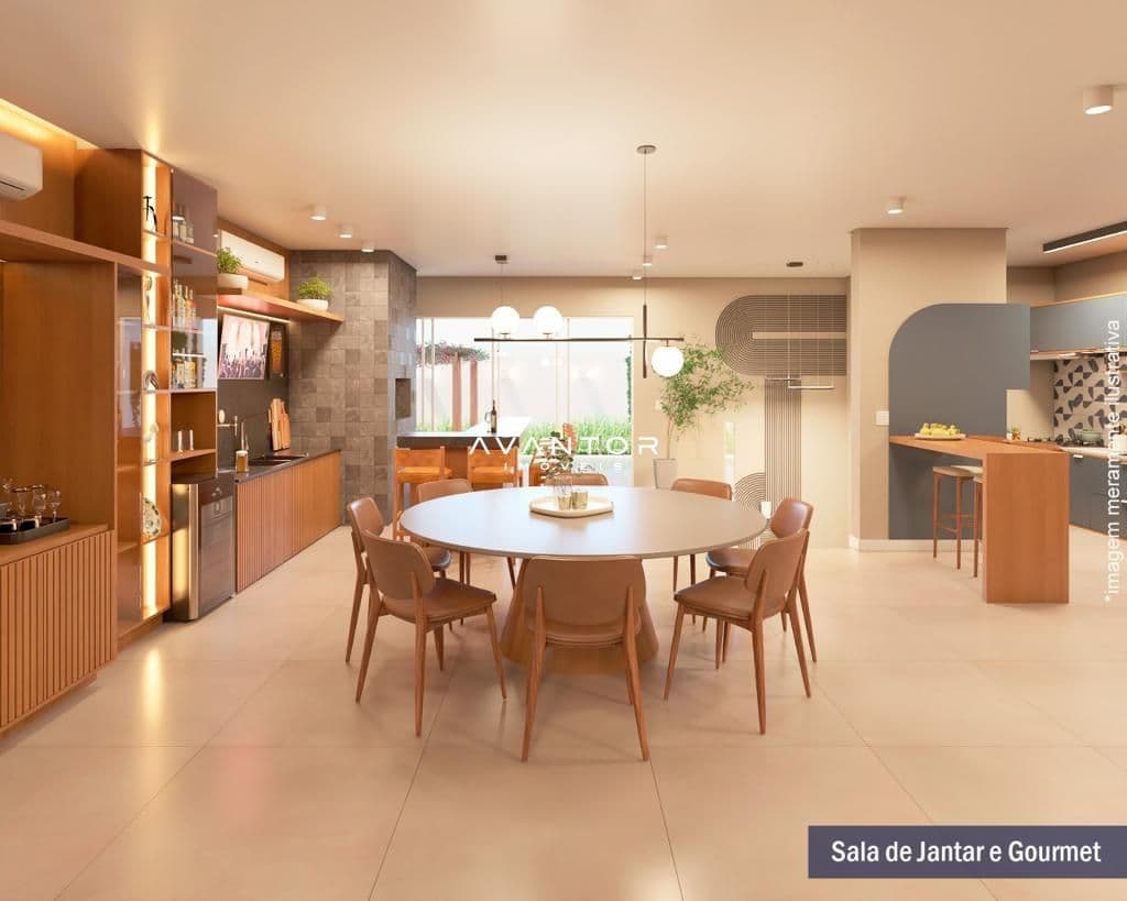 Casa com 3 quartos à venda no Residencial Real Park, em Tomazetti, Santa Maria/RS — foto 9 de 41