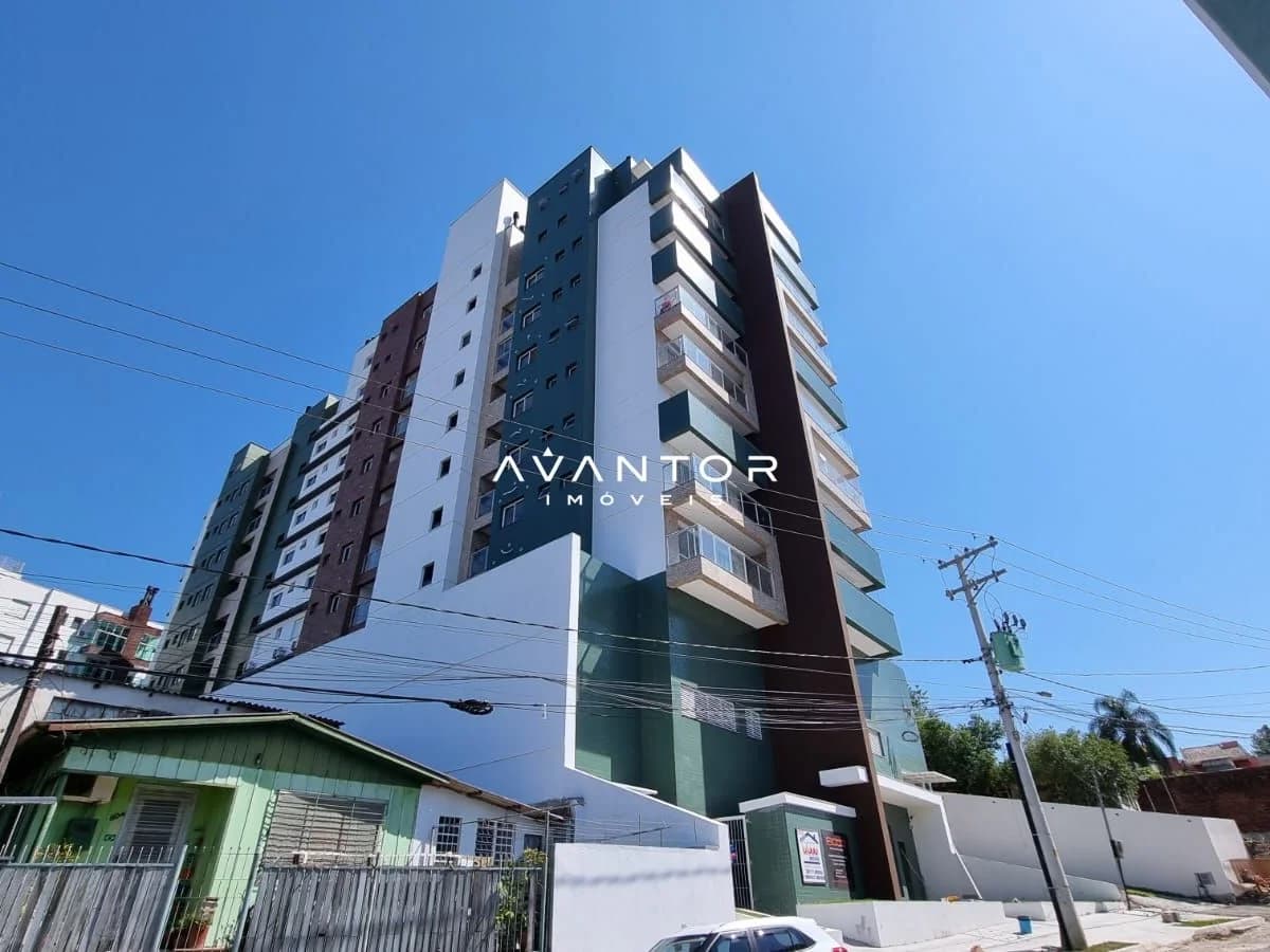 Fachada do prédio — Apartamento com 2 quartos à venda em Nossa Senhora de Lourdes, Santa Maria/RS