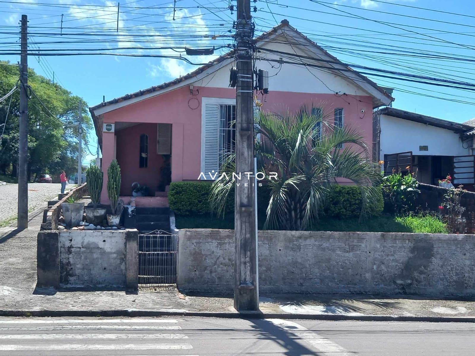 Fachada da casa com garden — Casa com 3 quartos à venda em Juscelino Kubitschek, Santa Maria/RS