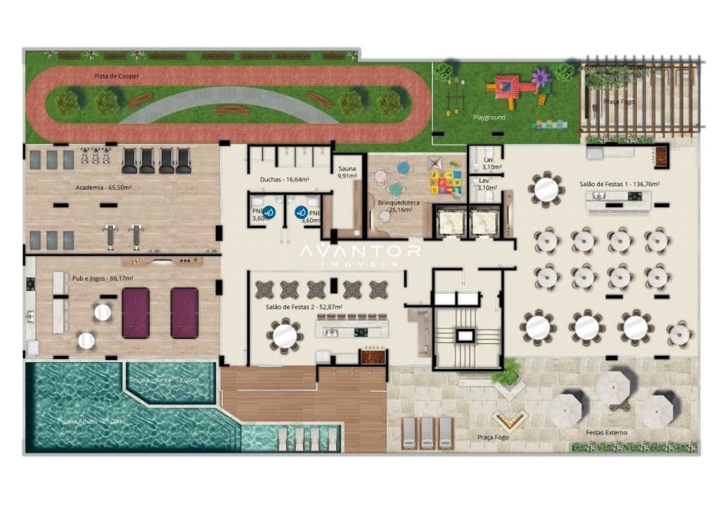 Apartamento com 2 quartos à venda no Merlot Residencial, em Morretes - Zona 3, Itapema/SC — foto 10 de 13