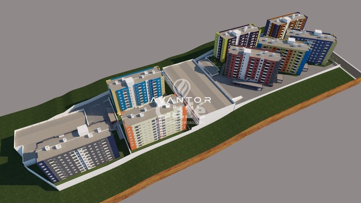 Apartamento com 2 quartos à venda no Edifício Távira, em Uglione, Santa Maria/RS — foto 2 de 8
