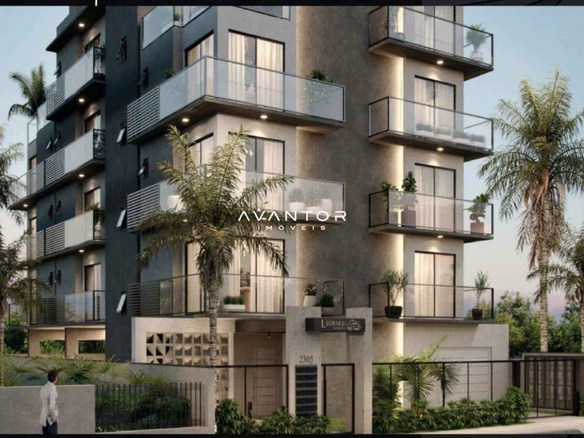 Fachada do prédio com sacadas — LEOPARD RESIDENCE, Boi Morto, Santa Maria/RS