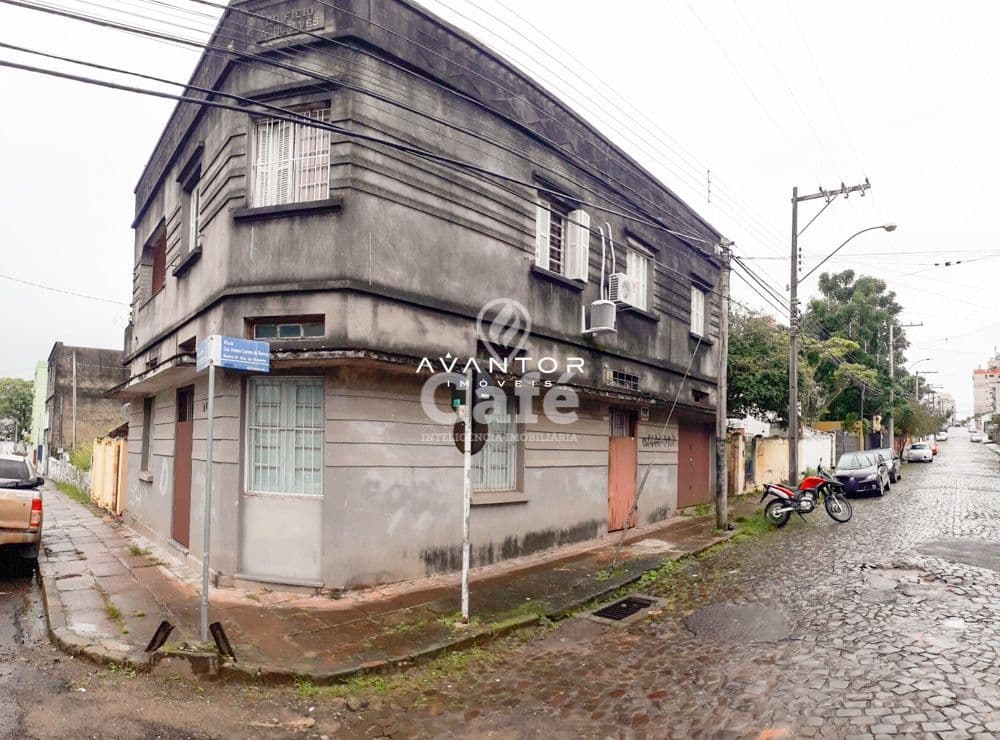 Fachada da casa em esquina — Casa com 9 quartos à venda em Nossa Senhora do Rosário, Santa Maria/RS
