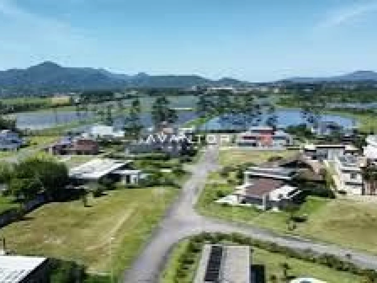 Vista aérea do empreendimento e entorno — Lagoa azul, Ribanceira, Imbituba/SC