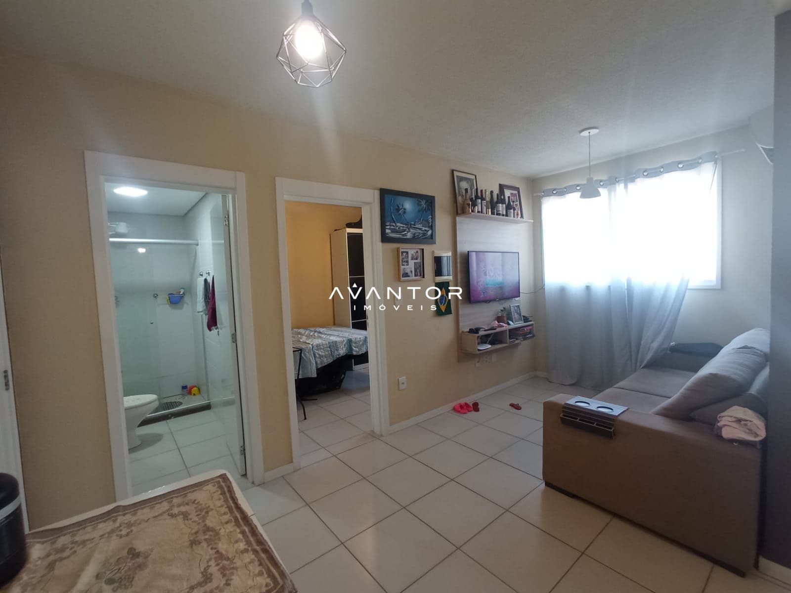 Apartamento com 1 quarto à venda no Residencial Vercelli, em Nossa Senhora Medianeira, Santa Maria/RS — foto 2 de 10