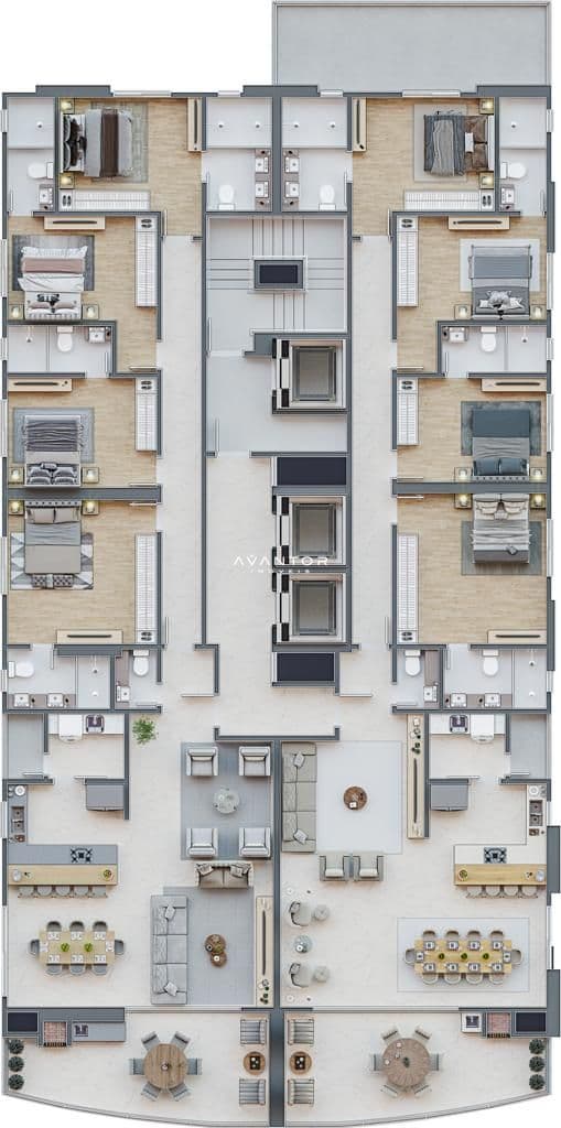 Apartamento com 4 quartos à venda no Residencial LUCIA SCHELLER, em Meia Praia, Itapema/SC — foto 10 de 11