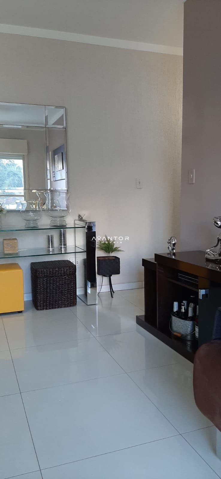 Sala — Apartamento com 2 quartos à venda no Edifício Gemini, em Nossa Senhora de Lourdes, Santa Maria/RS