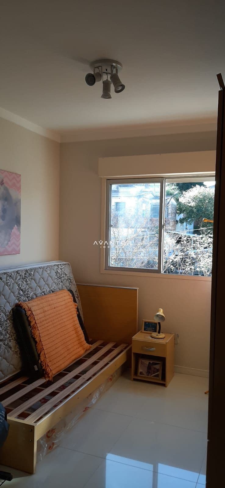Quarto de solteiro — Apartamento com 2 quartos à venda no Edifício Gemini, em Nossa Senhora de Lourdes, Santa Maria/RS