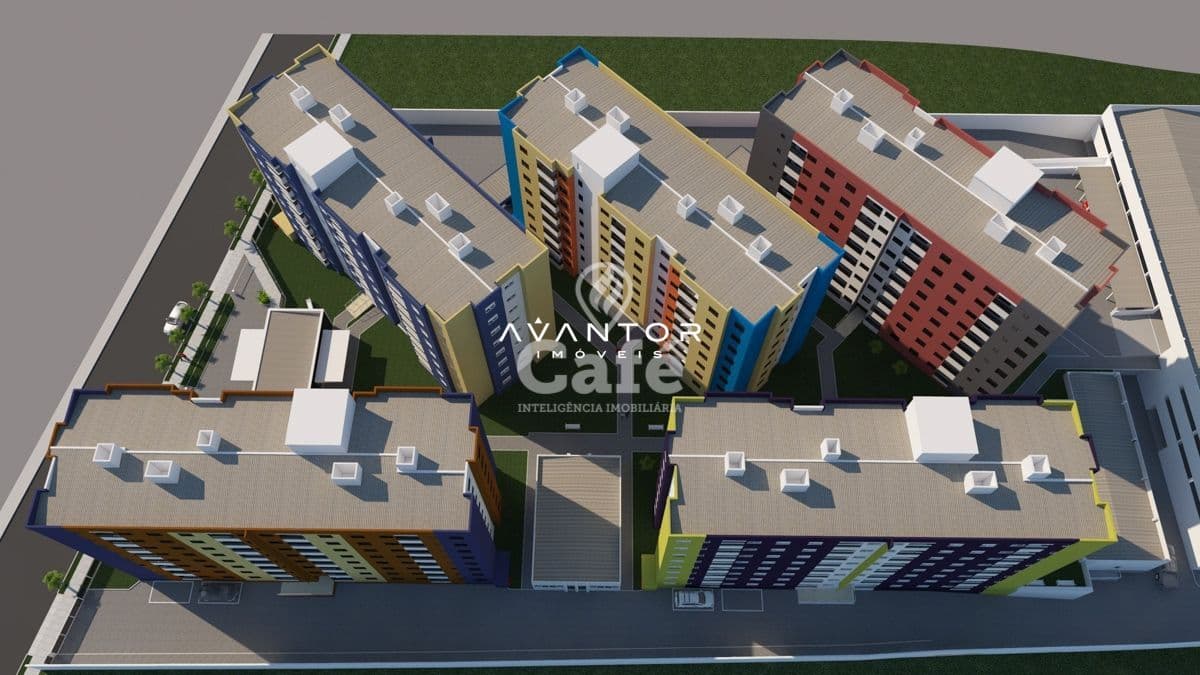 Apartamento com 2 quartos à venda no Edifício Távira, em Uglione, Santa Maria/RS — foto 4 de 6
