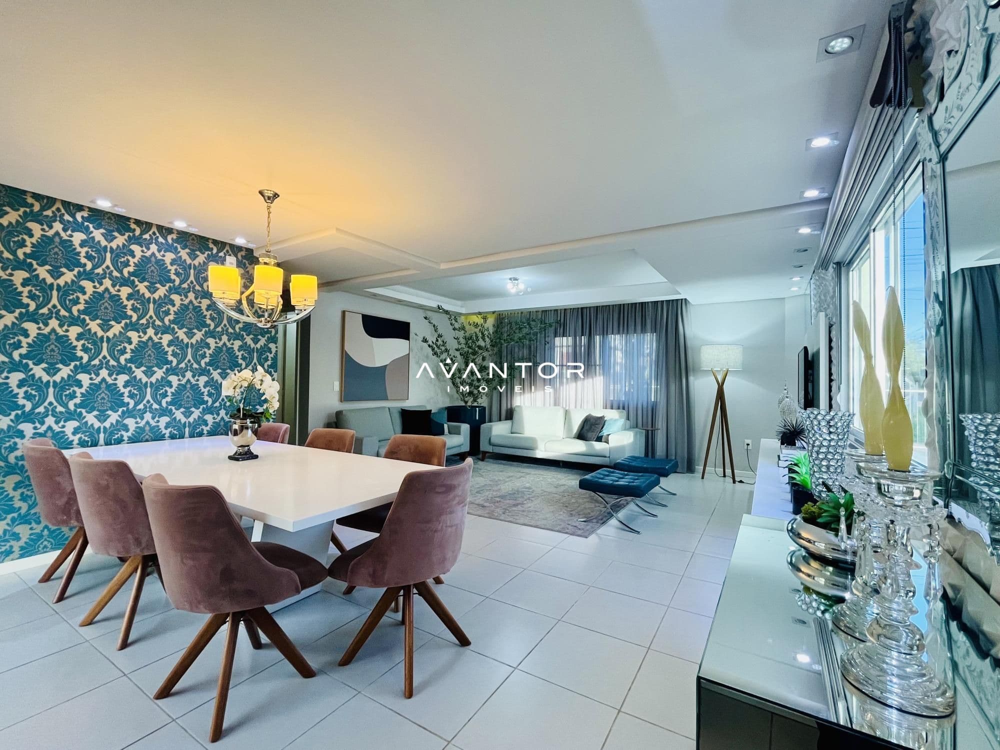 Sala de jantar integrada à sala de estar — Casa com 3 quartos à venda em Tomazetti, Santa Maria/RS