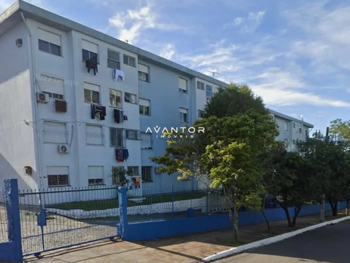Fachada do prédio com acesso — Apartamento com 3 quartos à venda em Nossa Senhora de Lourdes, Santa Maria/RS