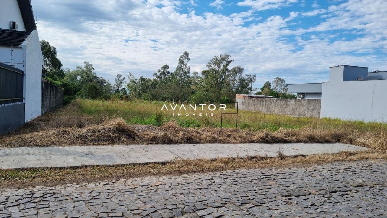 Terreno com vista para rio — Terreno à venda no Residencial Ouro Verde, em Pé de Plátano, Santa Maria/RS