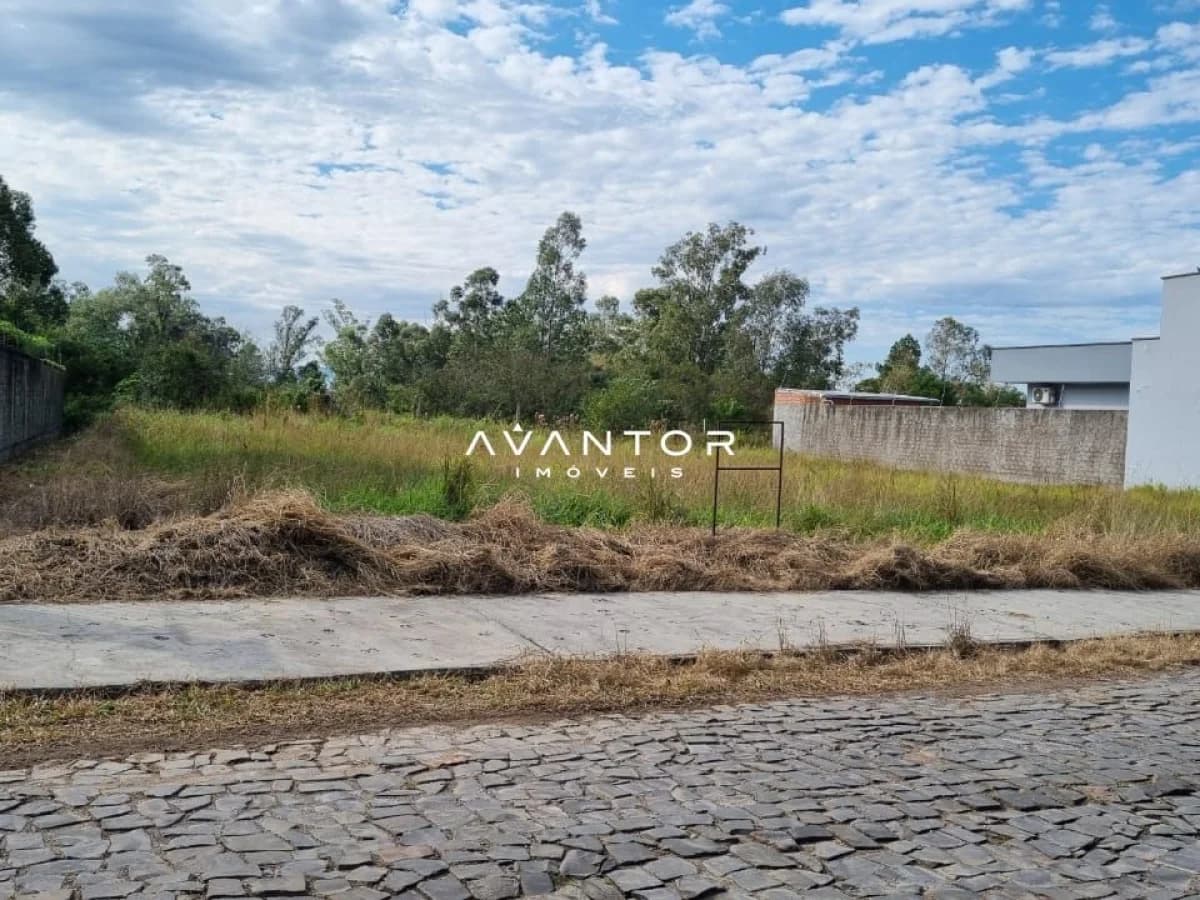 Terreno com vista para rio — Terreno à venda no Residencial Ouro Verde, em Pé de Plátano, Santa Maria/RS