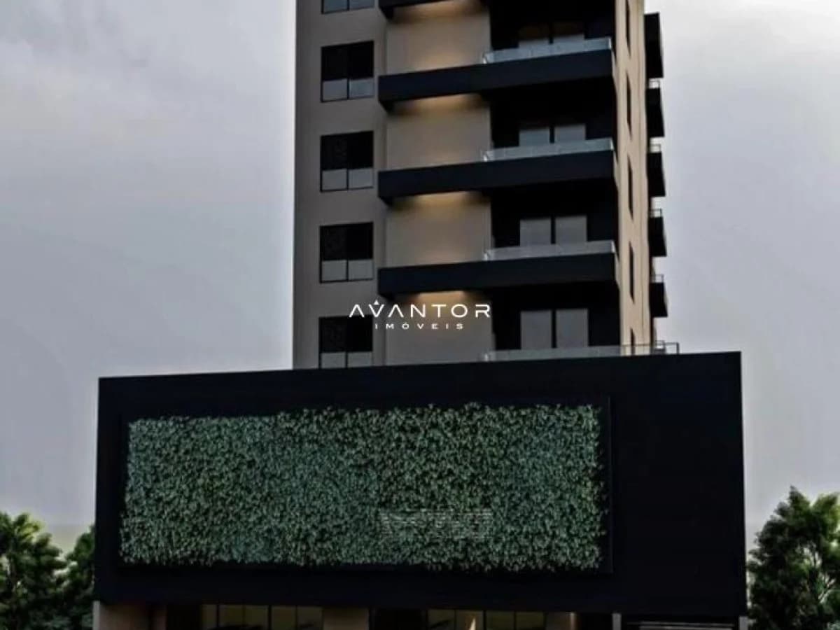 Fachada do prédio com sacadas — Apartamento com 2 quartos à venda em Nossa Senhora de Fátima, Santa Maria/RS