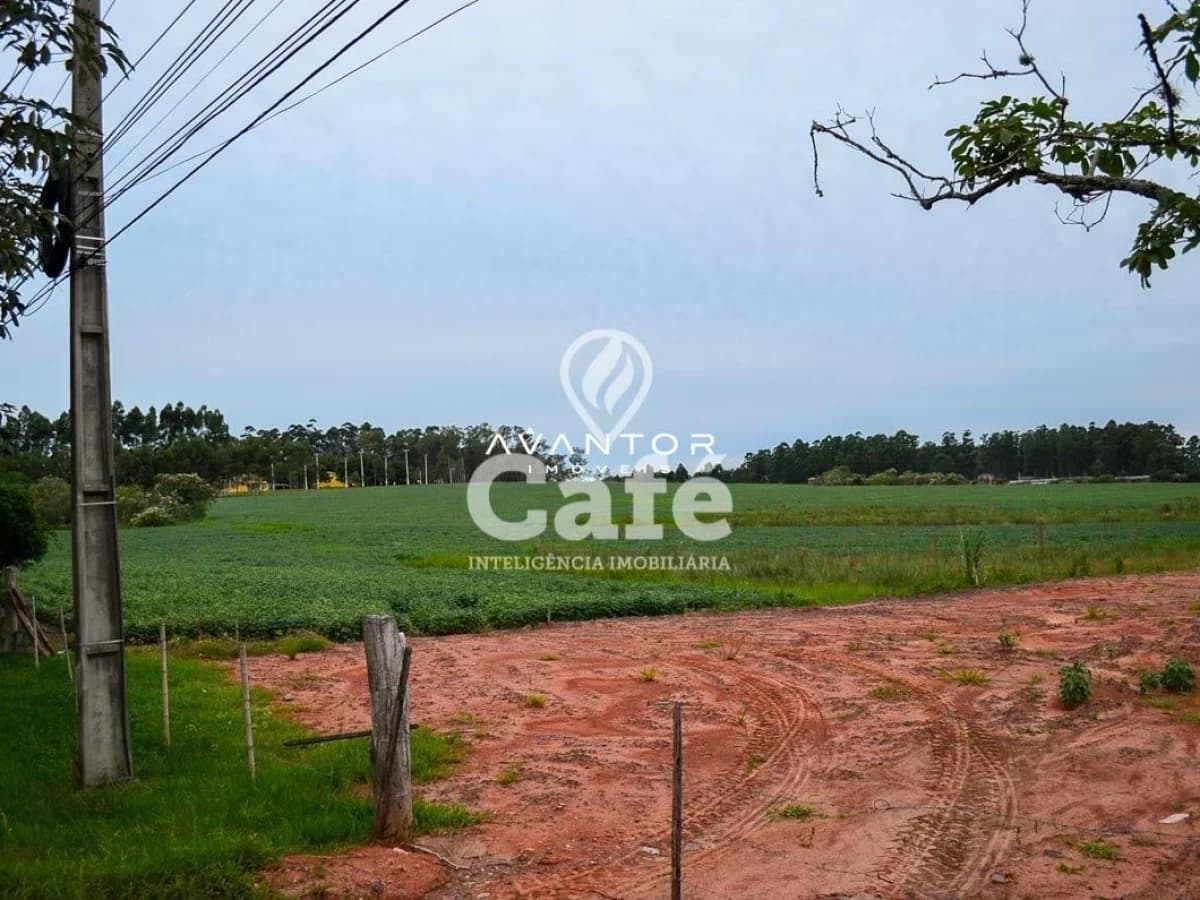 Terreno com vista para área rural — Terreno à venda em Cerrito, Santa Maria/RS
