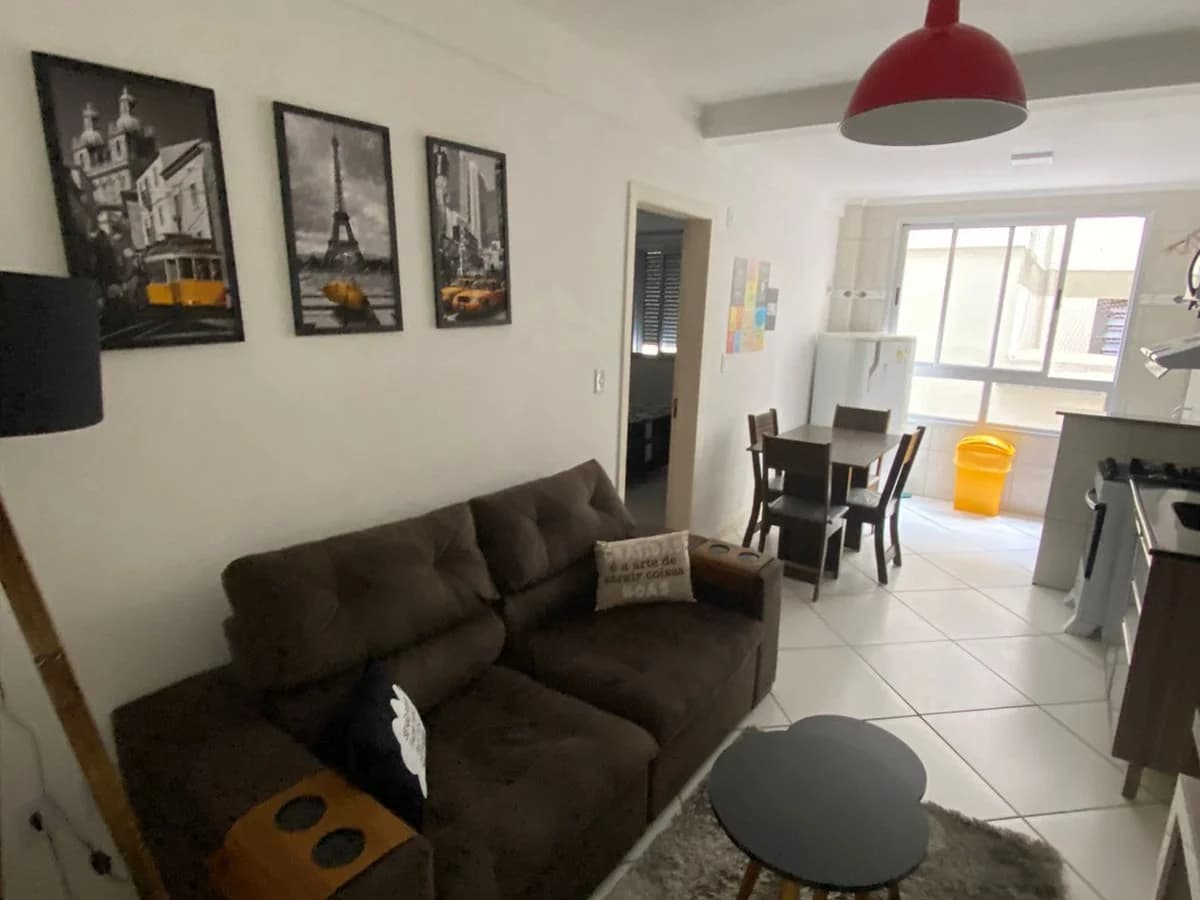 Lindo apartamento de 1 dormitório totalmente Mobiliado — Edifício José Luiz Brondani, Nossa Senhora do Rosário, Santa Maria/RS