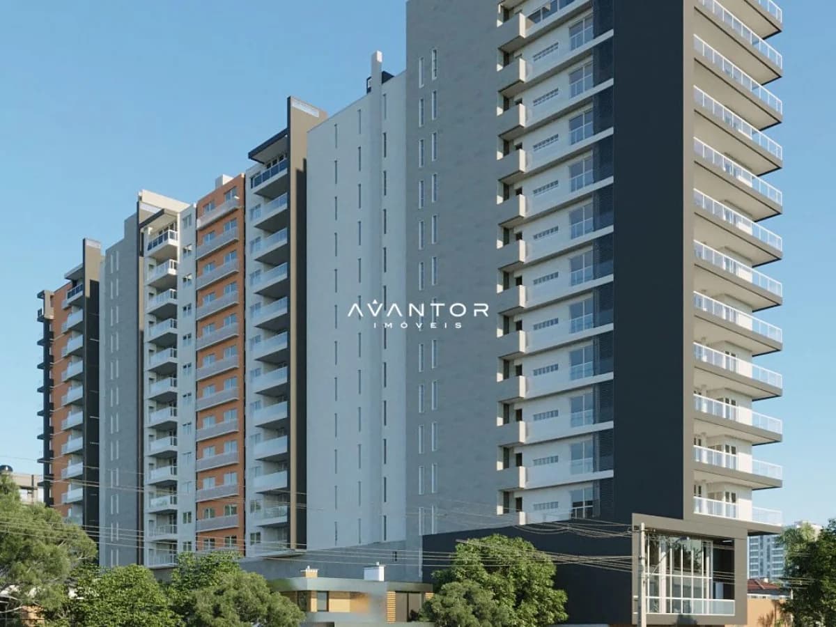Fachada do prédio residencial — Apartamento com 3 quartos à venda em Nossa Senhora Medianeira, Santa Maria/RS