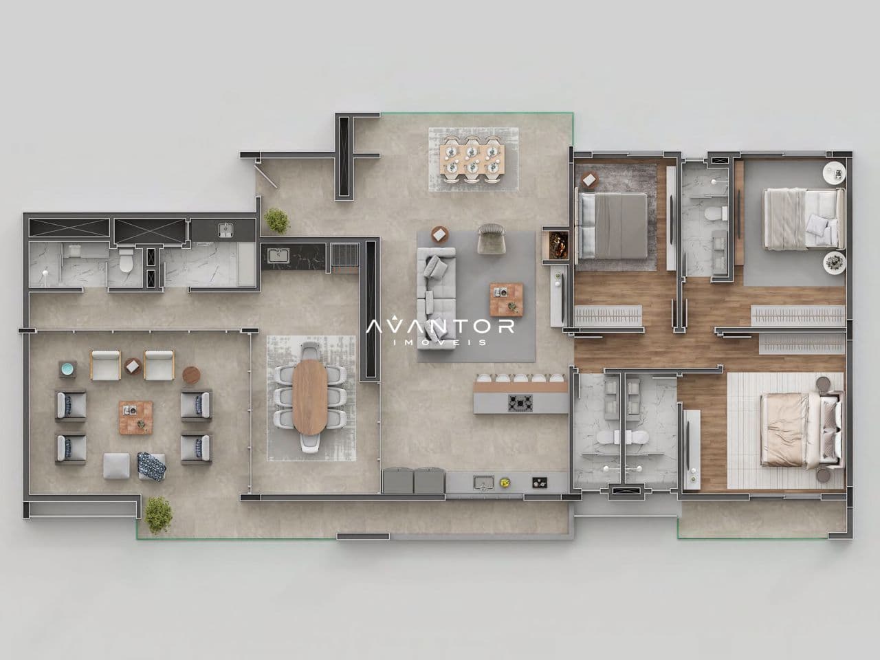Apartamento com 3 quartos à venda no Residencial Mont'Santo, em Nossa Senhora Medianeira, Santa Maria/RS — foto 32 de 38