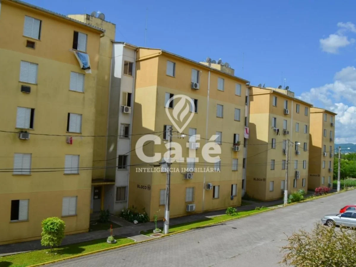 Apartamento 2 dormitórios com vaga de estacionamento — Residencial Moradas do Parque II, Juscelino Kubitschek, Santa Maria/RS