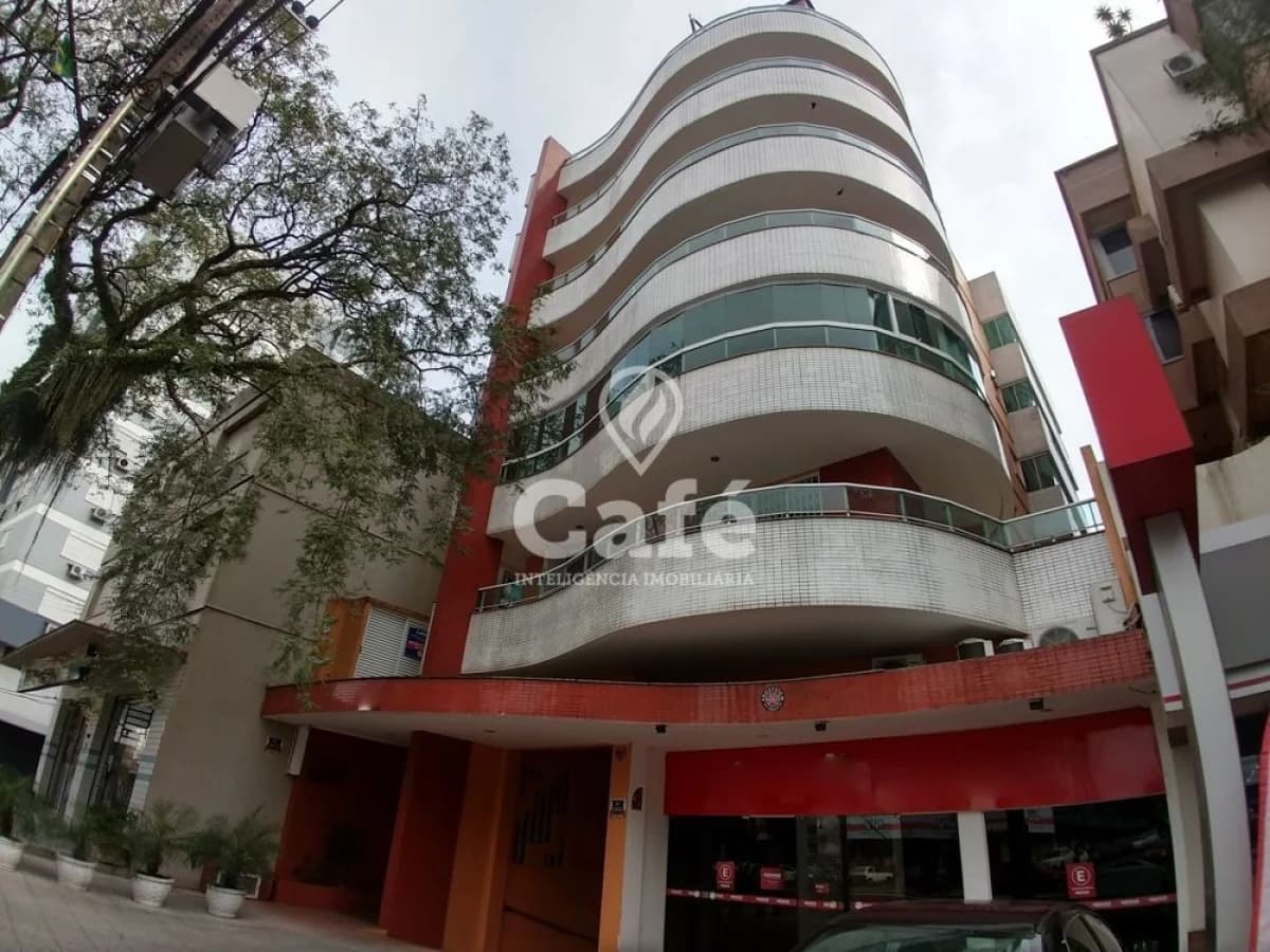 Amplo apartamento com 2 dormitórios e garagem — Residencial D'Villar, Nossa Senhora Medianeira, Santa Maria/RS