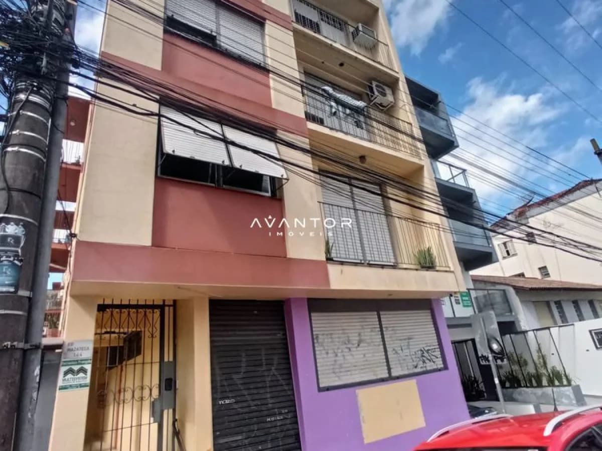 Fachada do prédio com múltiplas unidades — Edifício Mazateca, Centro, Santa Maria/RS