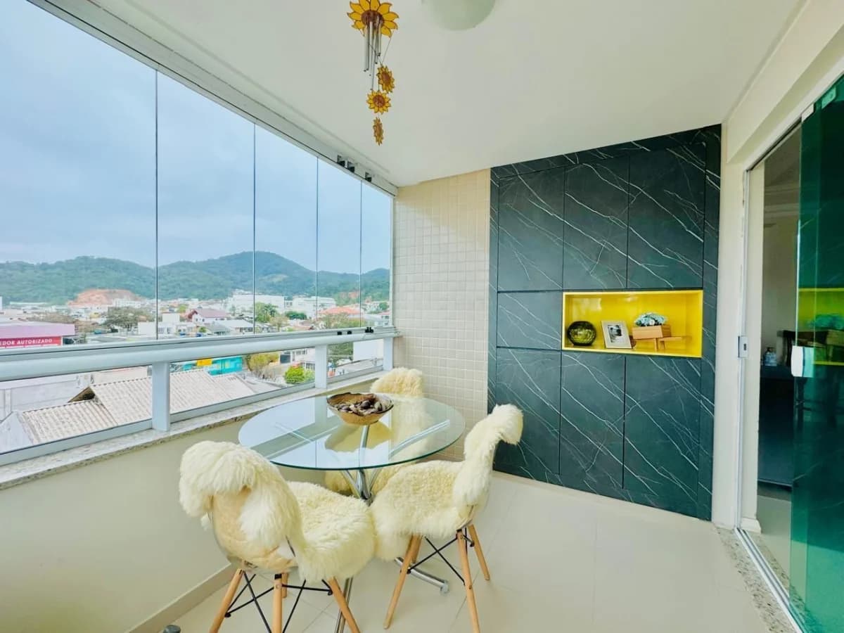 Apartamento mobiliado, bairro das Nações, Balneário Camboriú — Ed Matos e Medeiros, Nações, Balneário Camboriú/SC