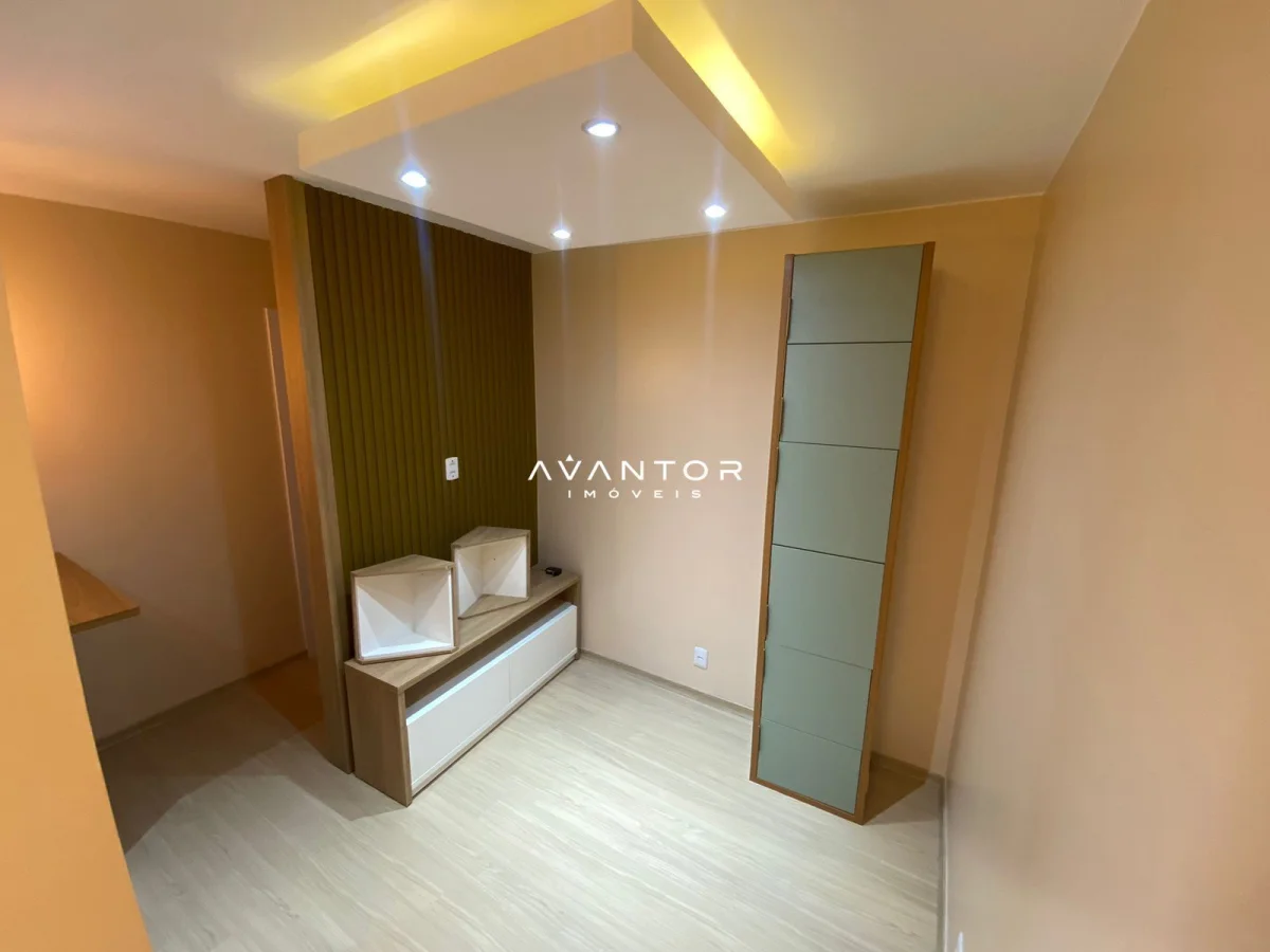Hall de entrada com armários planejados — Apartamento com 3 quartos à venda no Residencial Sorrento, em Noal, Santa Maria/RS