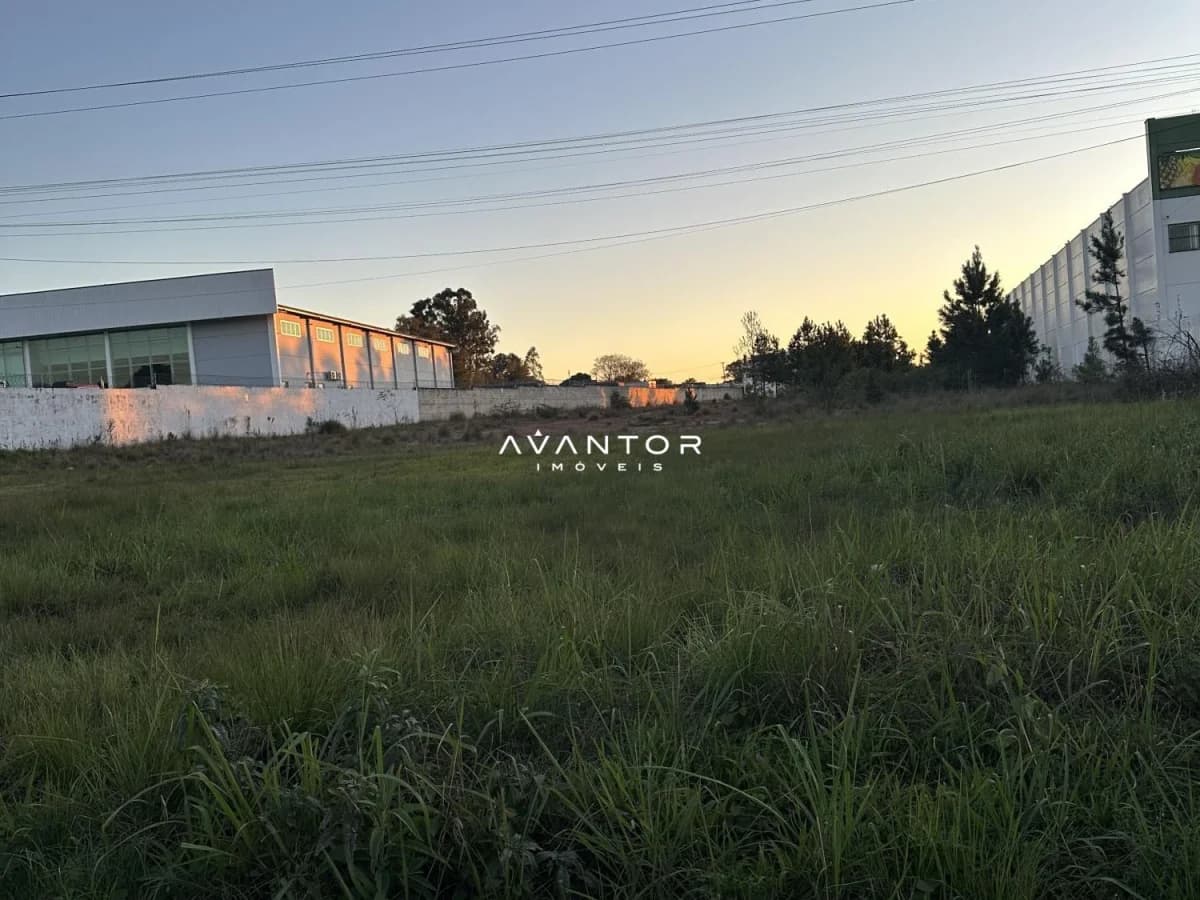 Terreno com construções ao fundo — Terreno à venda em Dom Antônio Reis, Santa Maria/RS