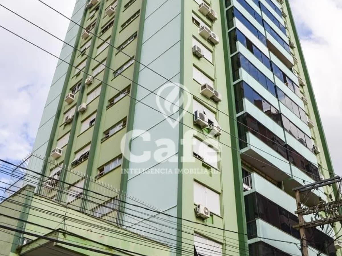 Oportunidade Única para investidor! Apartamento locado — Edifício Guilherme Kapp, Centro, Santa Maria/RS