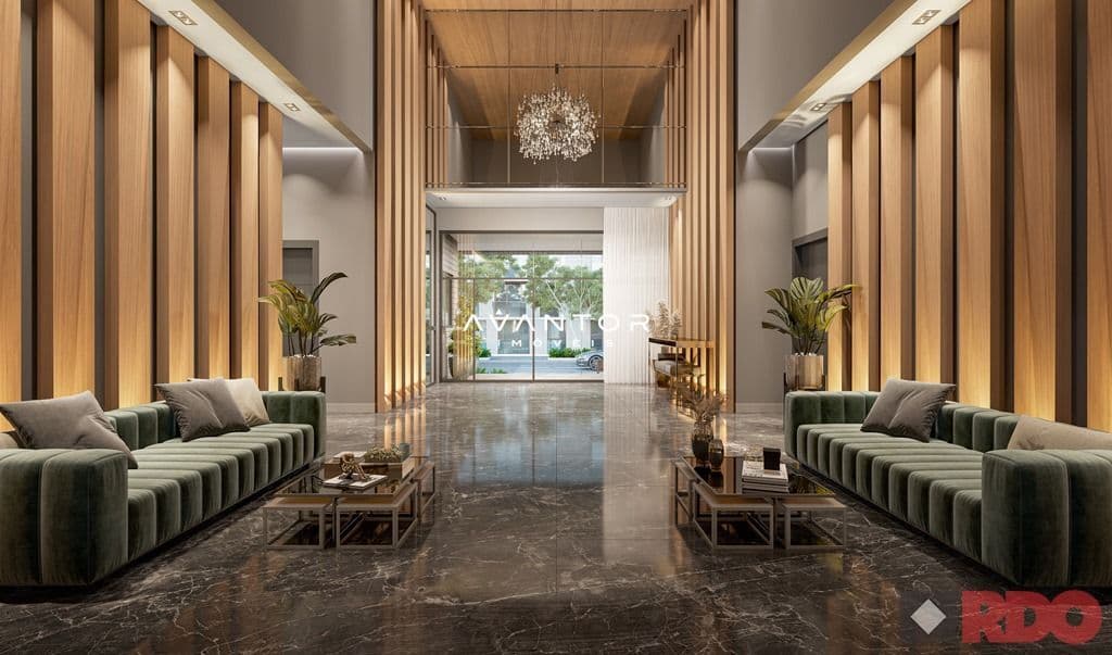 Hall de entrada — Apartamento com 2 quartos à venda no Boulevard Royal, em Cento, Itapema/SC
