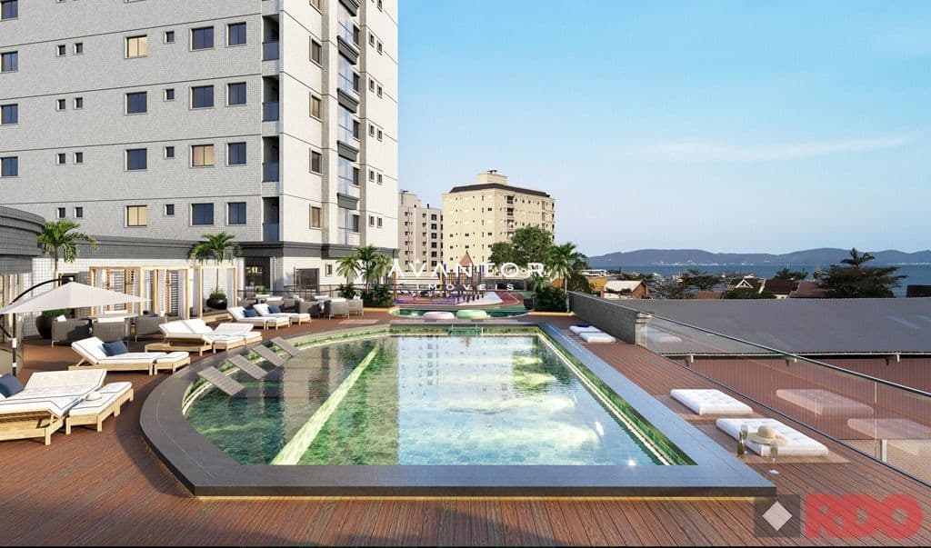 Piscina aberta — Apartamento com 2 quartos à venda no Boulevard Royal, em Cento, Itapema/SC