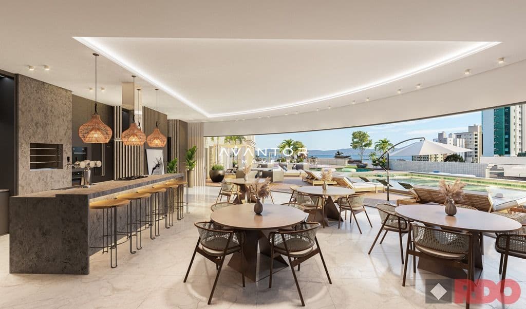 Salão de festas — Apartamento com 2 quartos à venda no Boulevard Royal, em Cento, Itapema/SC