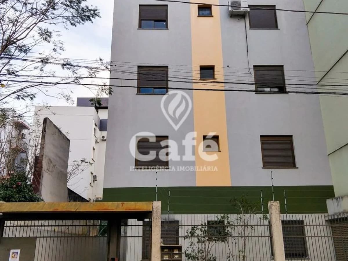 Apartamento mobiliado, com 1 dormitório e garagem — Residencial Val Paraiso, Centro, Santa Maria/RS