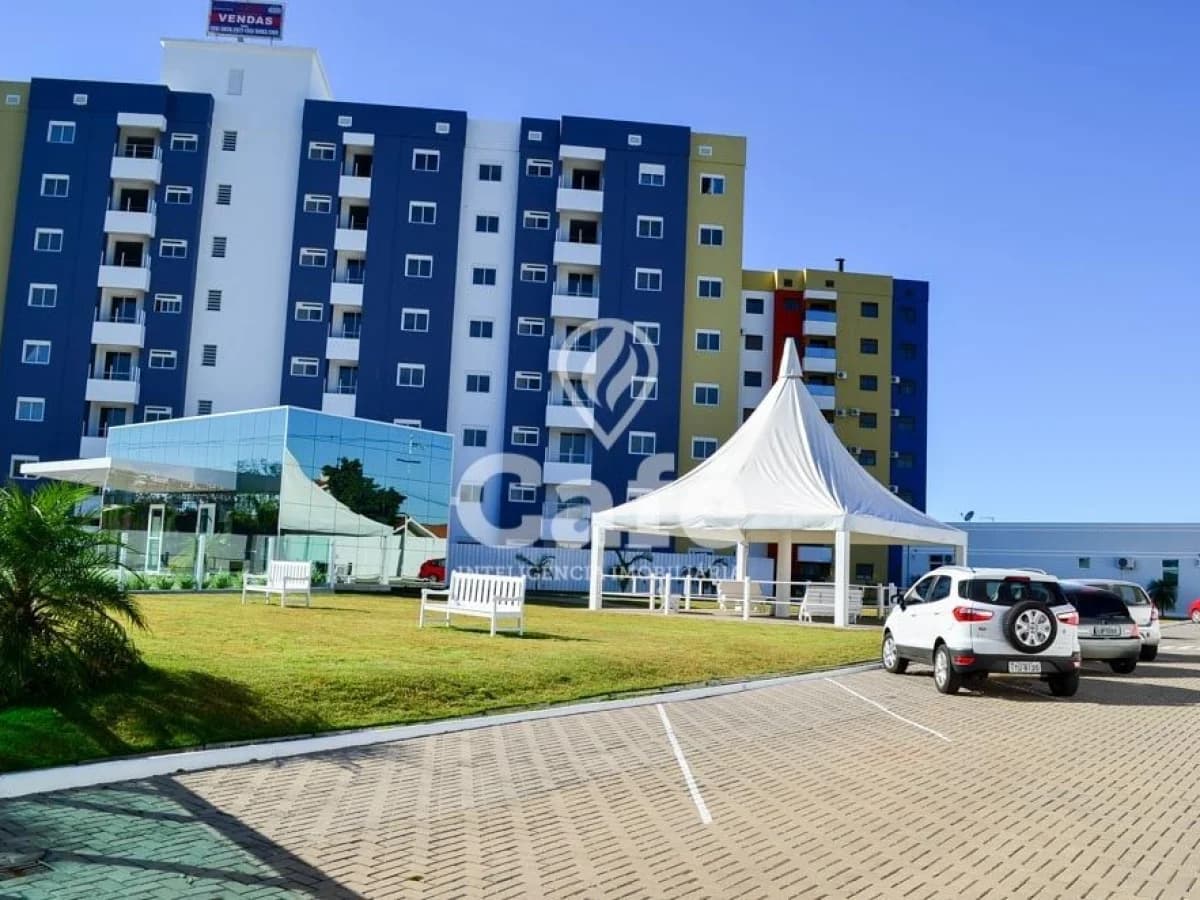 Apartamentos de 2 dormitórios com churrasqueira privativa — Edifício Vila Real, Uglione, Santa Maria/RS