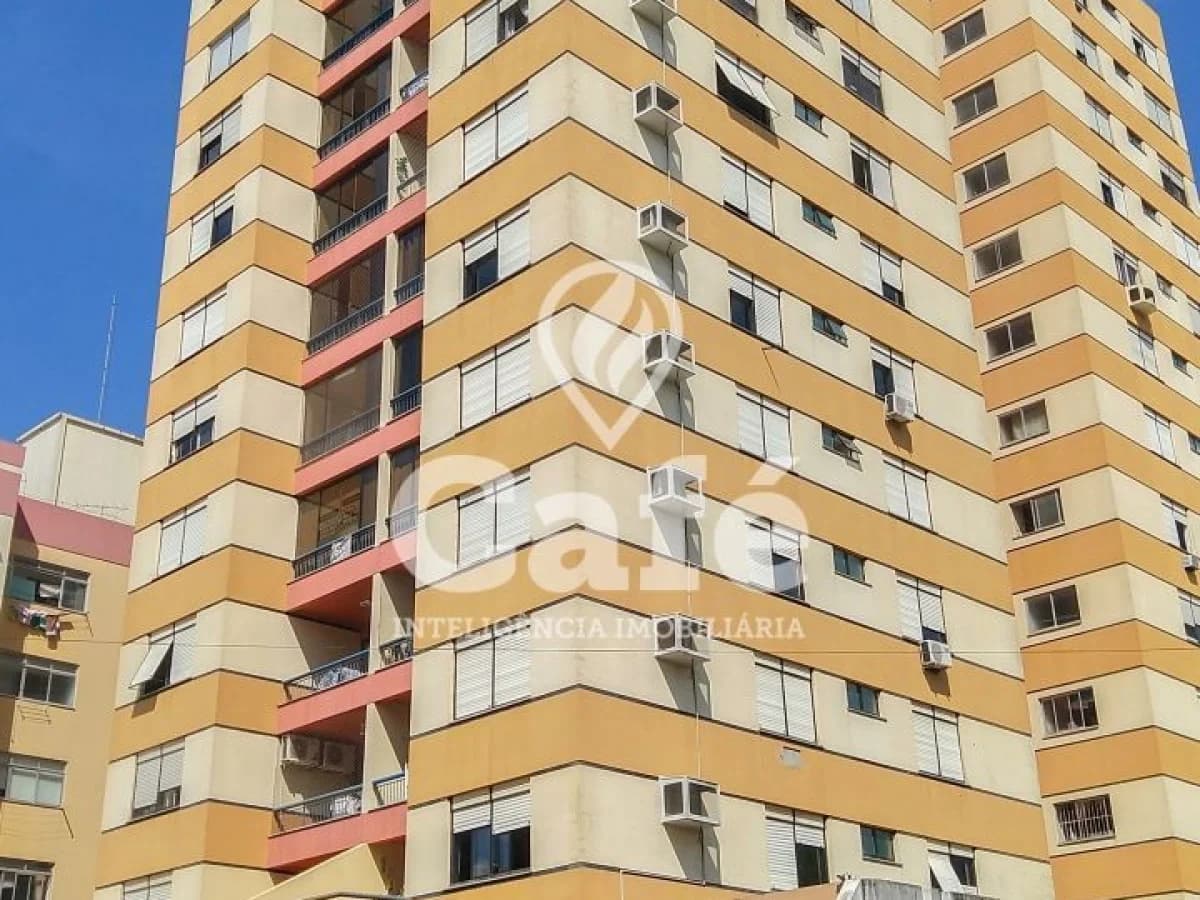 Amplo apartamento 3 dormitórios com garagem — Edifício Conde de Porto Alegre, Centro, Santa Maria/RS