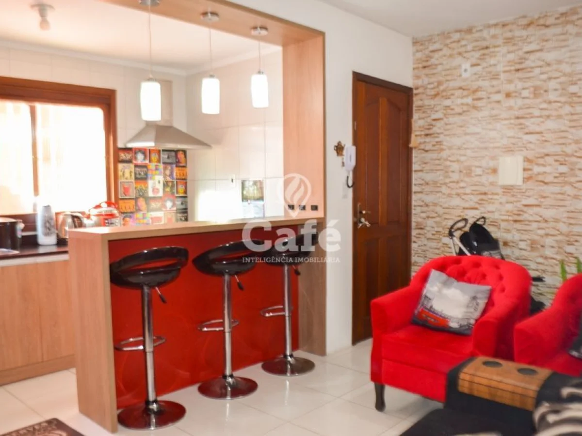 Apartamento Térreo, 2 dormitórios, semi-mobiliado — Residencial Maia II, Pinheiro Machado, Santa Maria/RS