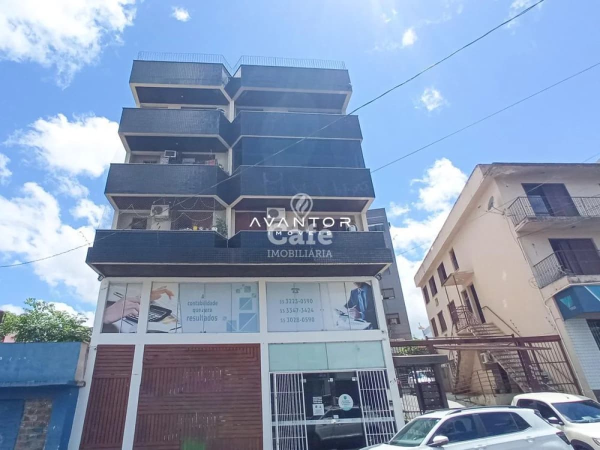 Fachada do edifício residencial — Edifício Residencial Astoria, Duque de Caxias, Santa Maria/RS