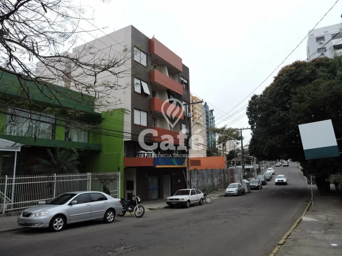 Apartamento 2 dormitórios, com sacada e churrasqueira, semi-mobiliado — Residencial Piazza del Convento, Centro, Santa Maria/RS