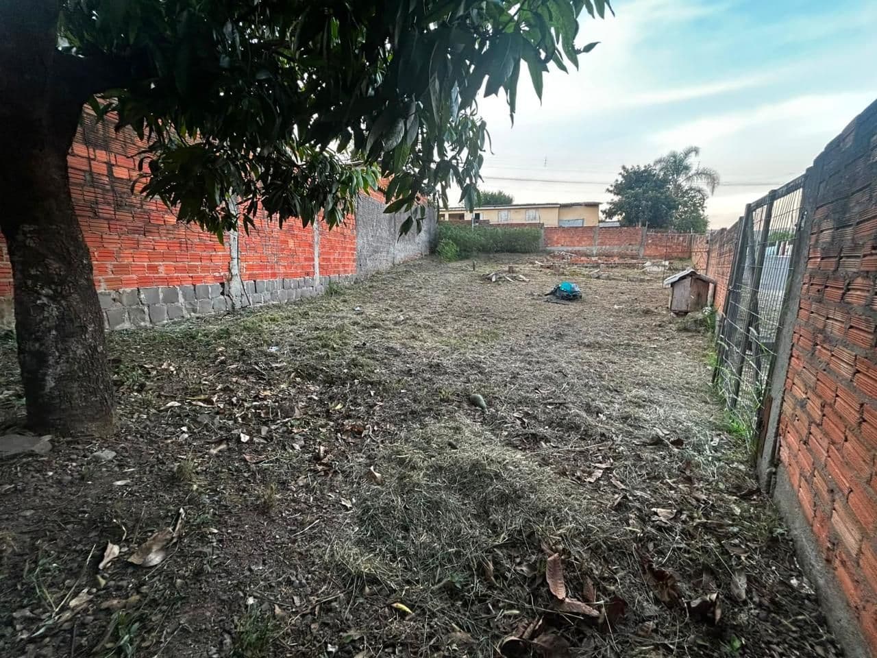 Terreno com muro de alvenaria — Terreno à venda em Nova Santa Marta, Santa Maria/RS