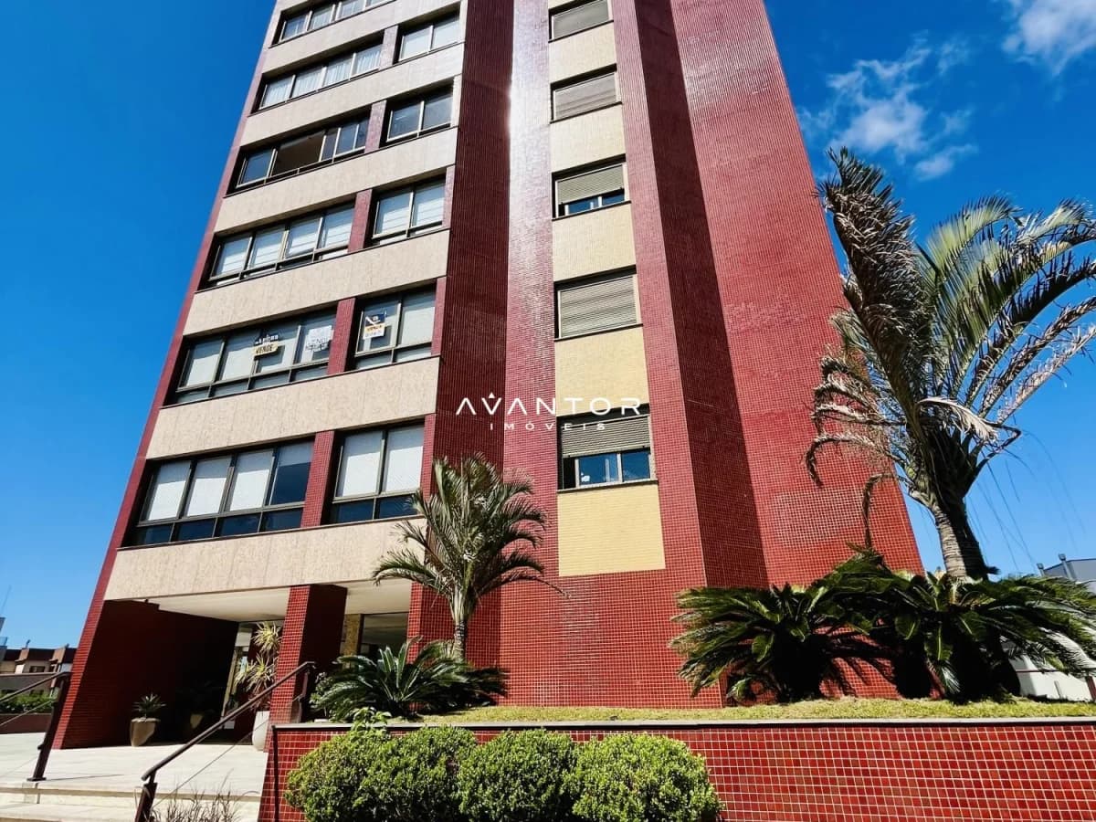 Fachada do prédio com paisagismo — Residencial Via Vêneto, Nonoai, Santa Maria/RS