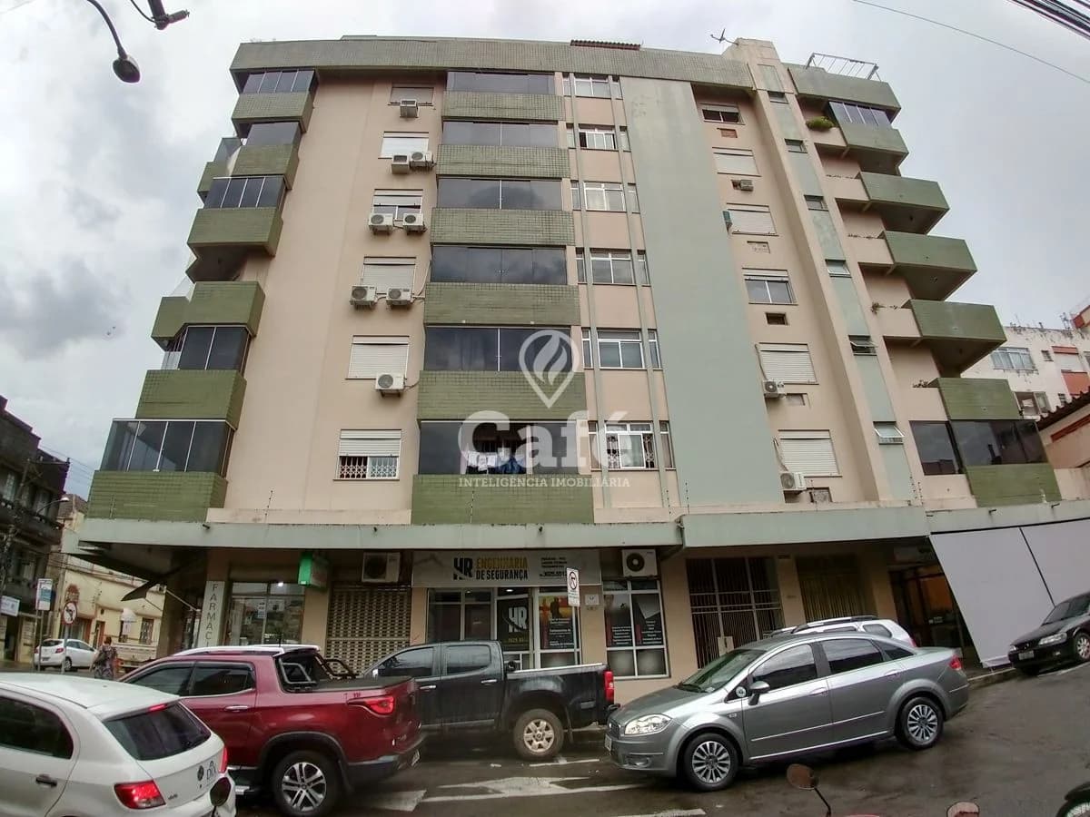 Apartamento mobiliado de um dormitório — Edifício Residencial Mont Blanc, Nossa Senhora de Fátima, Santa Maria/RS