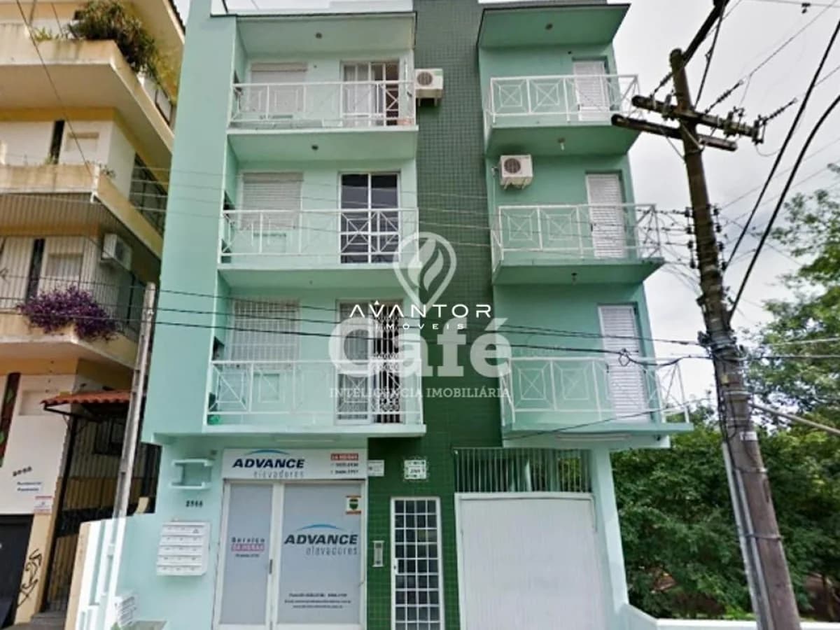 Fachada do prédio com sacadas — Residencial Solar do Parque, Centro, Santa Maria/RS