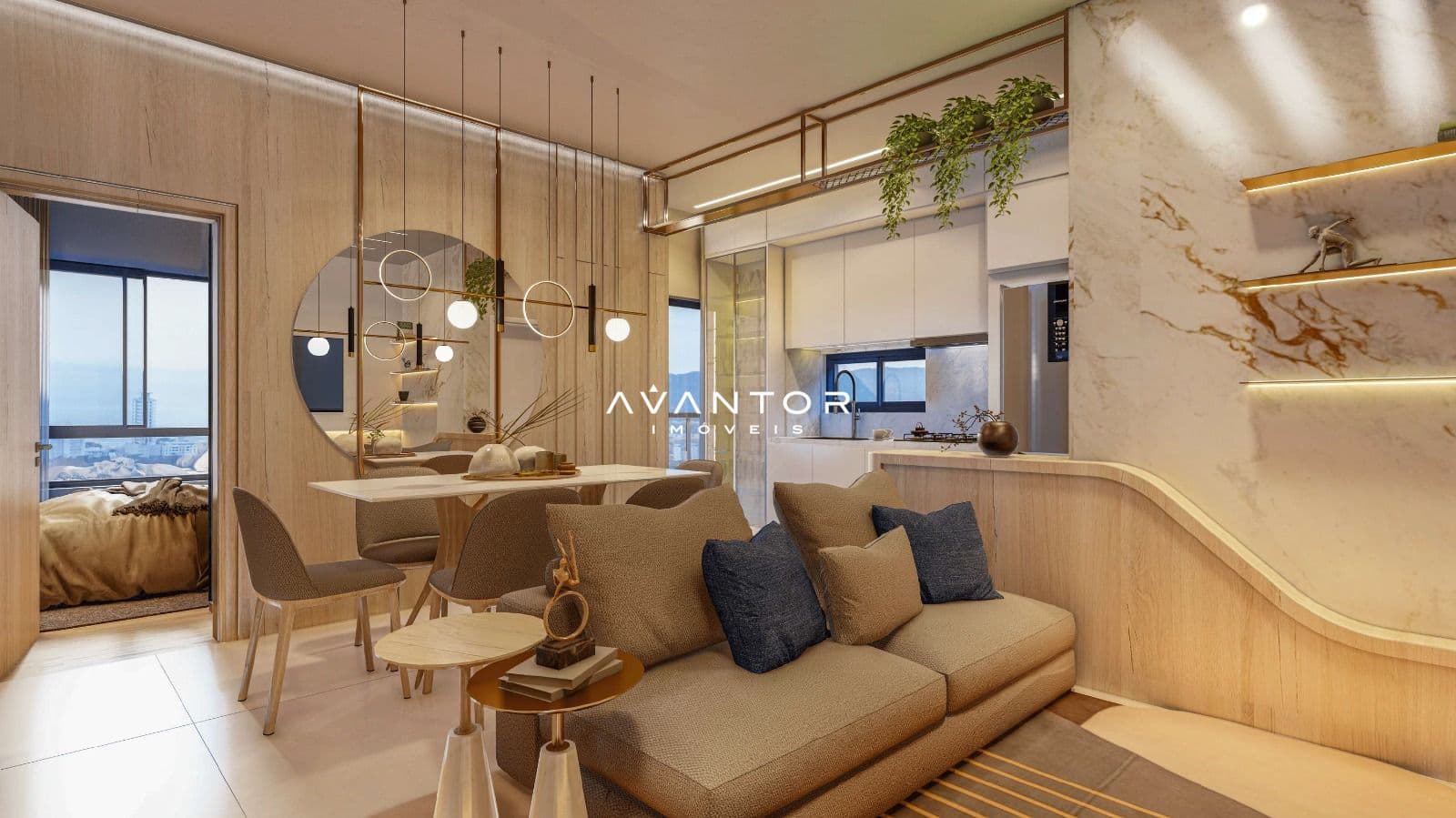 Apartamento com 2 quartos à venda no Bravie Residence, em Morretes - Zona 3, Itapema/SC — foto 3 de 10