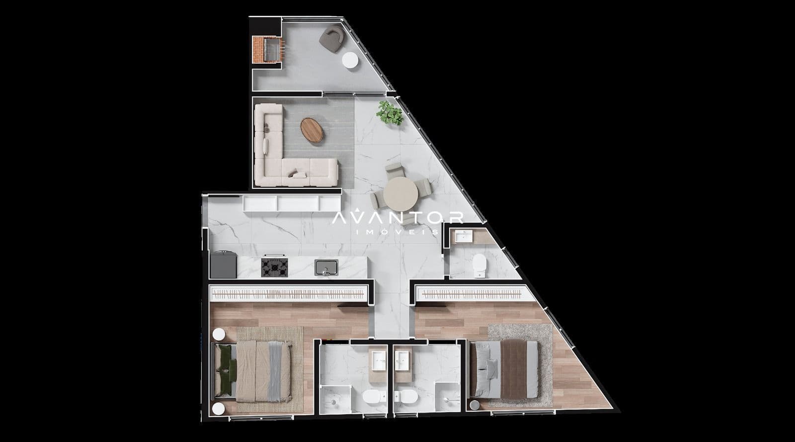 Apartamento com 2 quartos à venda no Zenith Bay Residences, em Morretes - Zona 3, Itapema/SC — foto 2 de 16