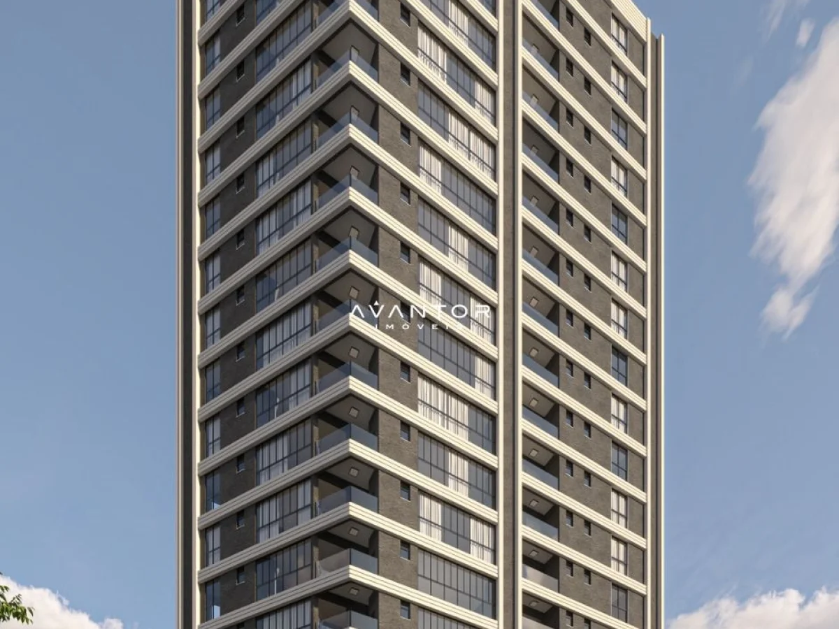 Fachada do prédio com sacadas — Apartamento com 2 quartos à venda no Zenith Bay Residences, em Morretes - Zona 3, Itapema/SC