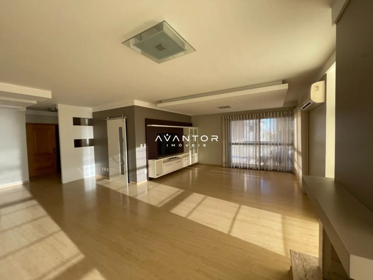 Sala de estar integrada à cozinha — Residencial Royal Victoria, Nossa Senhora Medianeira, Santa Maria/RS