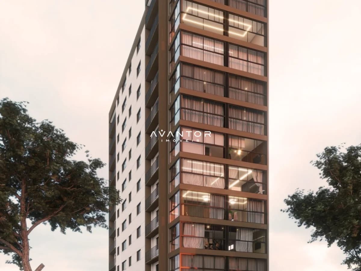 Fachada do prédio ao entardecer — Apartamento com 3 quartos à venda no Bella Vita, em Nossa Senhora de Fátima, Santa Maria/RS