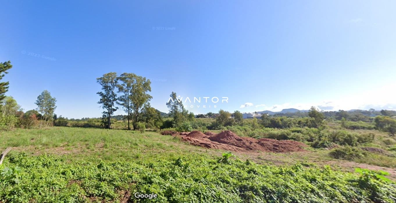 Terreno com paisagem natural e vegetação — Terreno à venda em Diácono João Luiz Pozzobon, Santa Maria/RS