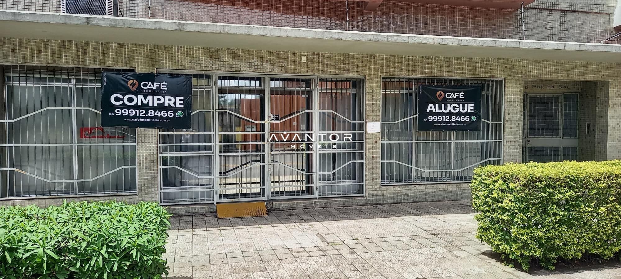 Fachada do imóvel comercial — Loja com 1 sala à venda em Centro, Santa Maria/RS