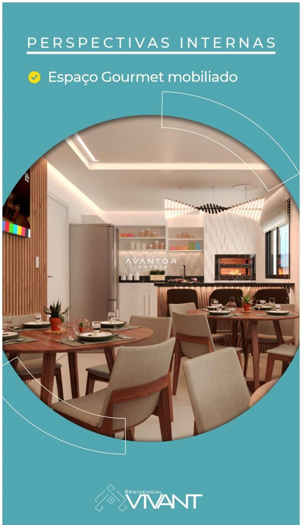 Apartamento com 1 quarto à venda no Residencial VIVANT, em Centro, Santa Maria/RS — foto 4 de 10